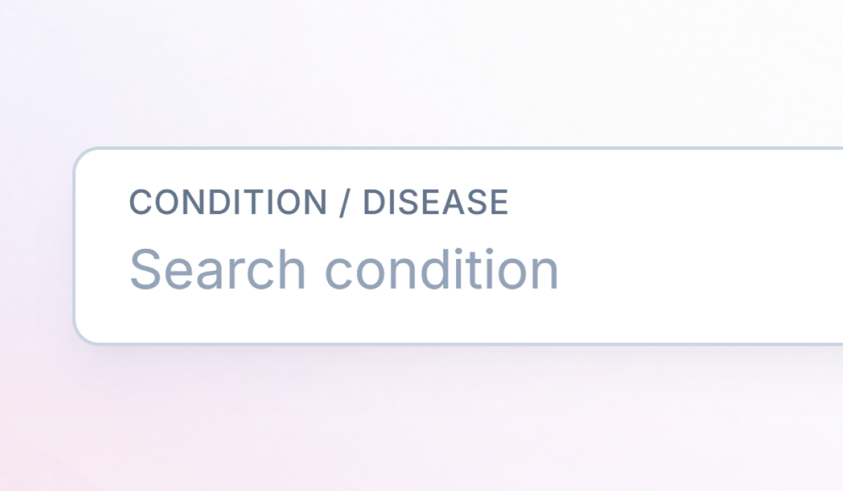 Search for your condition